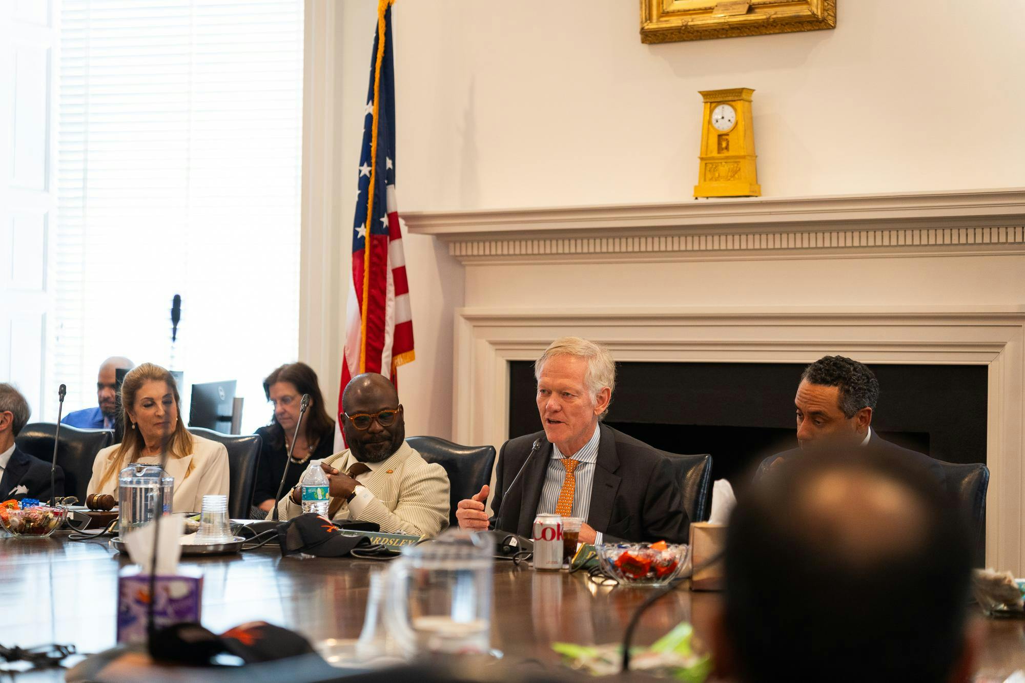 A Board of Visitors meeting, photographed April 16, 2026.