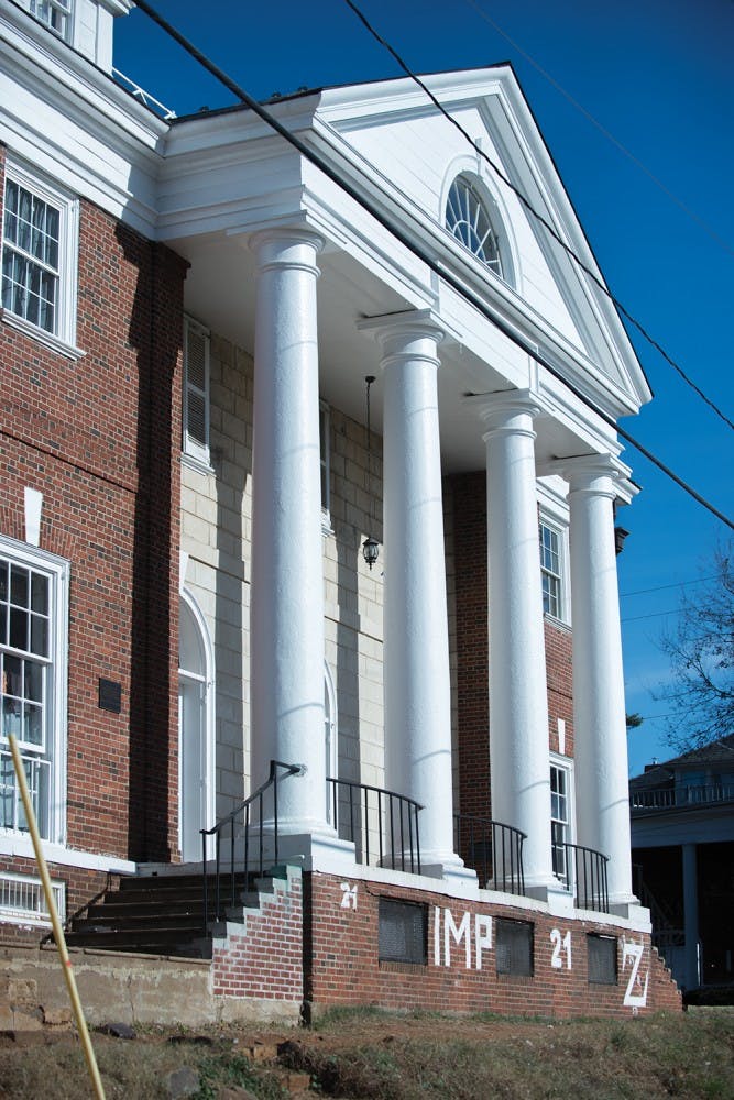 The Phi Kappa Psi fraternity house