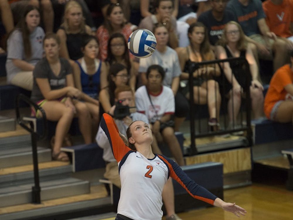 Senior Haley Kole led the way in Virginia volleyball's wins over Louisville and Notre Dame this past weekend.