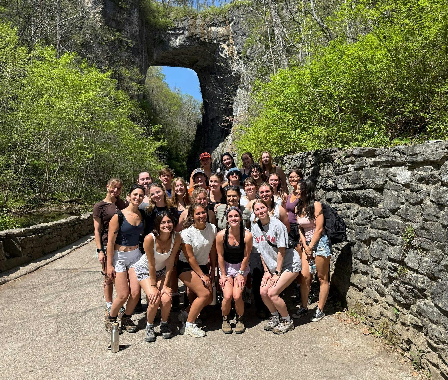 The University’s pre-professional environmental fraternity, Epsilon Eta.