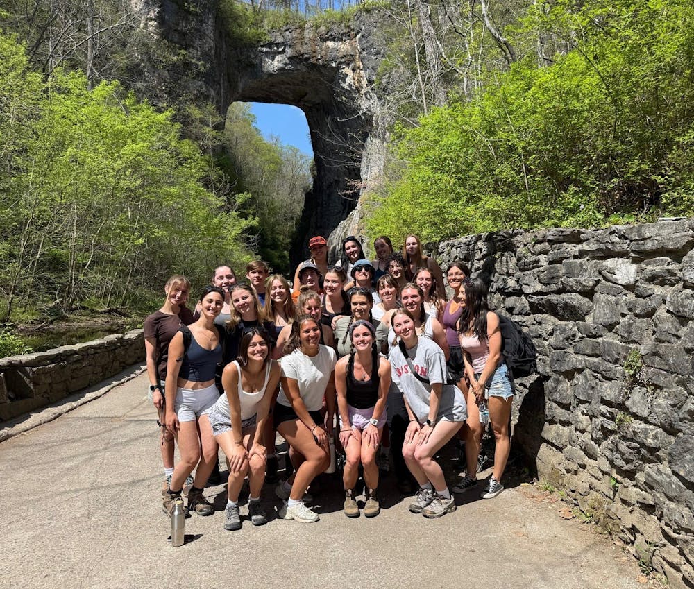 <p>The University’s pre-professional environmental fraternity, Epsilon Eta.</p>
