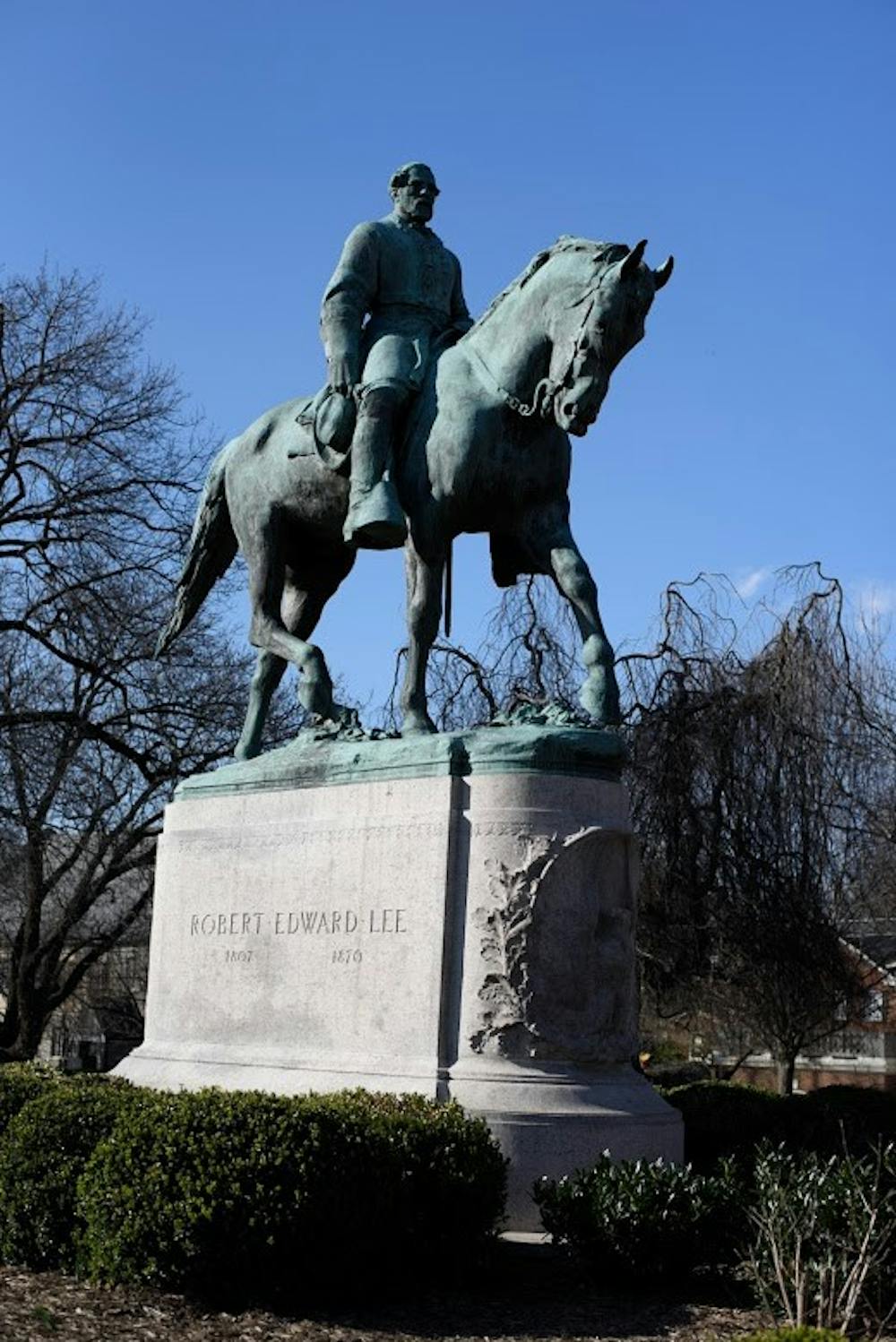 <p>Going forward, the three options regarding the statue include leaving the park as it is, removing and possibly relocating the statue elsewhere or adding another memorial of late Civil Rights leader and University Prof. Emeritus Julian Bond to Lee Park.</p>