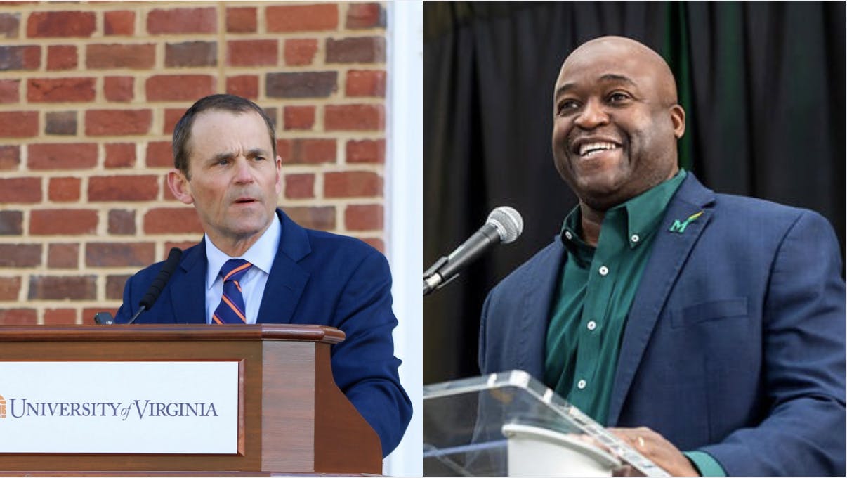 The GMU Board of Visitors chose not to fire Washington and gave the president a small raise. In contrast, at U.Va., Ryan resigned under apparent pressure from the Justice Department.