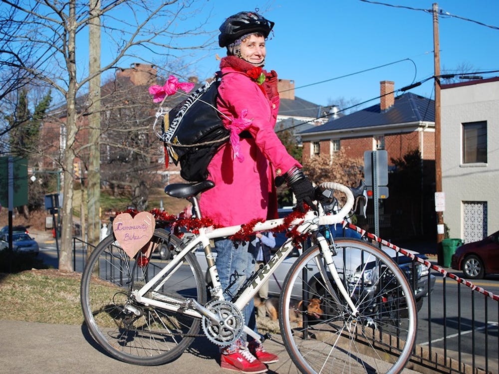Volunteers deliver scones throughout the Charlottesville community spreading Valentine's Day spirit. 