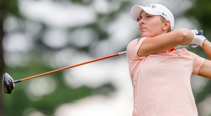 Graduate student Beth Lillie led the way for the Cavaliers at the Northrup Grumman Regional Challenge.