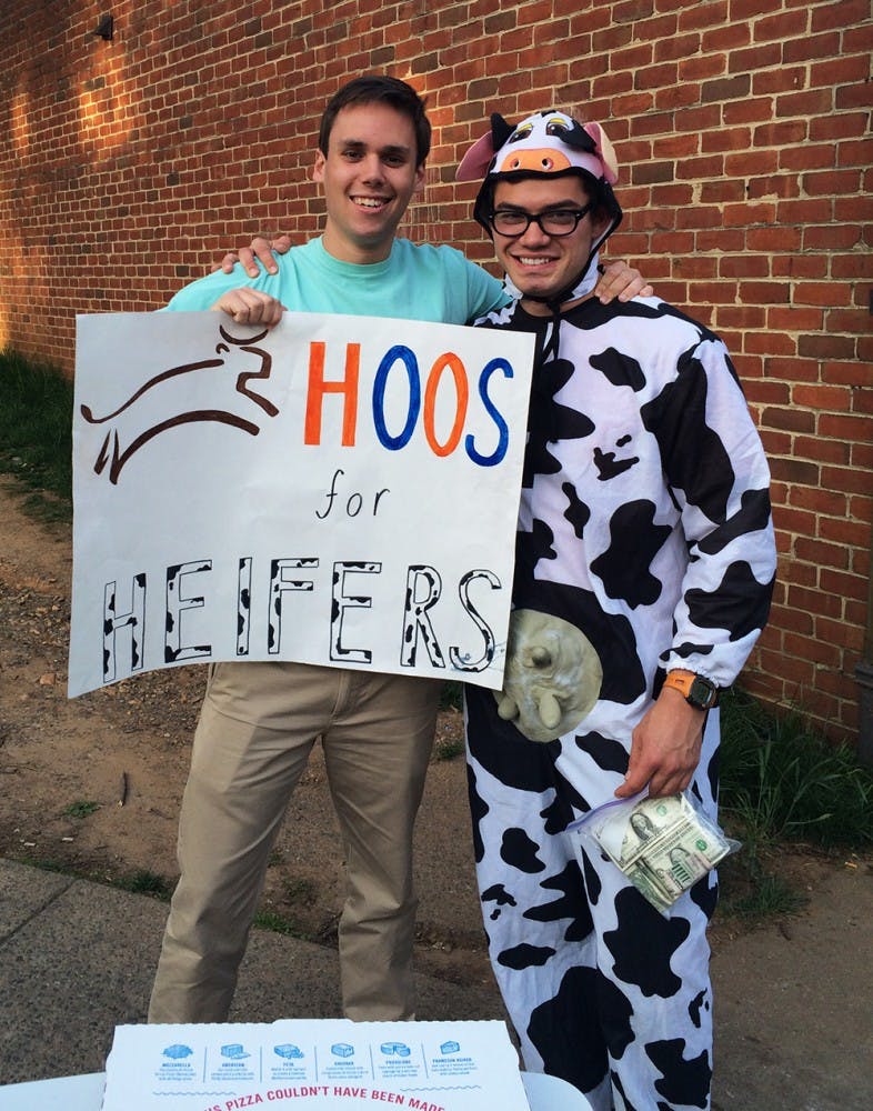 Third-year College student John Hernandez founded Hoos for Heifers at the University, a CIO partnered with a local Charlottesville farm to donate beef to families in need.
