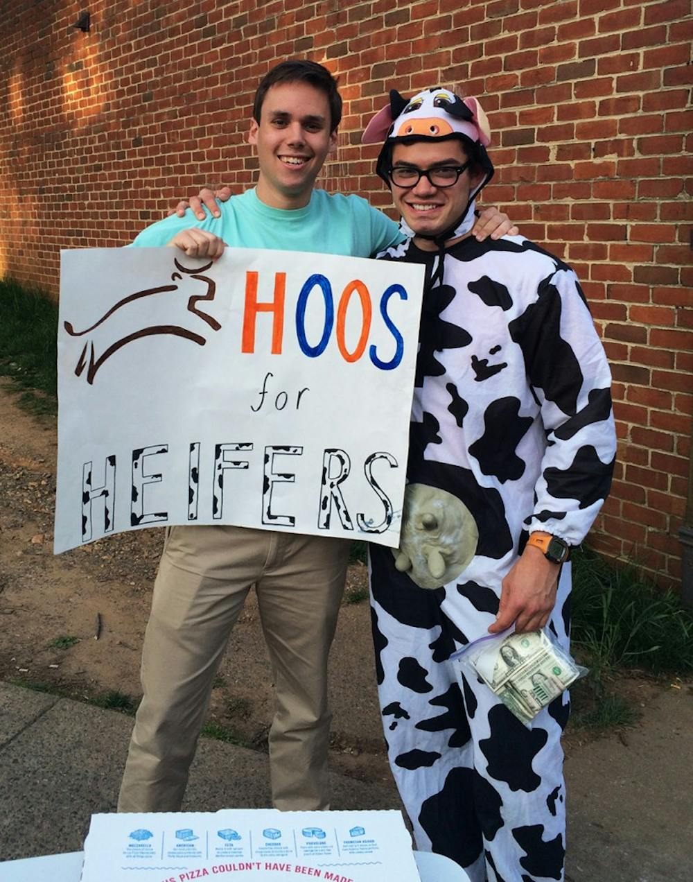 <p>Third-year College student John Hernandez founded Hoos for Heifers at the University, a CIO partnered with a local Charlottesville farm to donate beef to families in need.</p>