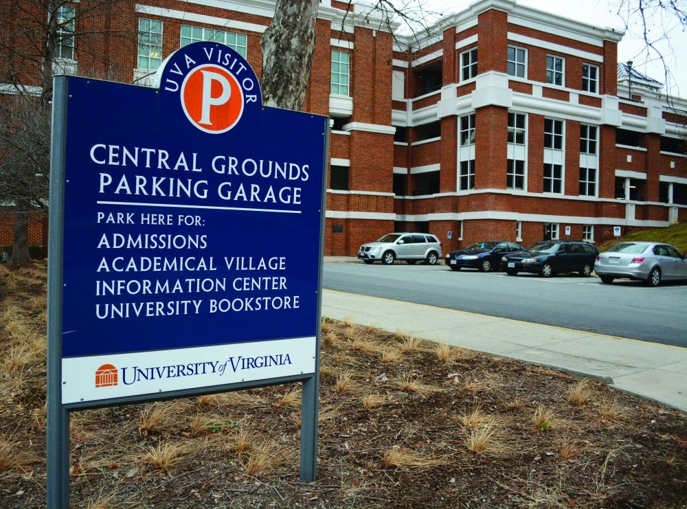	Students can purchase parking passes for the Emmet/Ivy and University Hall parking lots for $18 a month, or in some cases they can purchase on-site parking in their residence areas for $40 a month. There are no current plans to expand parking availability, Parking and Transportation Director Rebecca White said, and parking at closer locations — including the Central Grounds Garage, pictured above — remains prohibitively expensive for many students and staff.