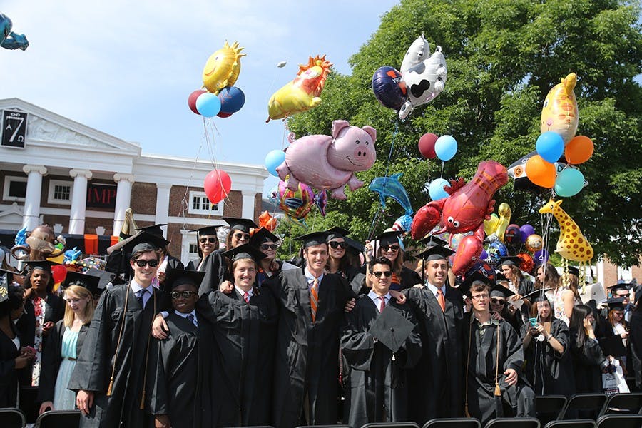 The balloon-free pledge is being introduced for the first time as a mental reminder to students to consider the consequences of using balloons.