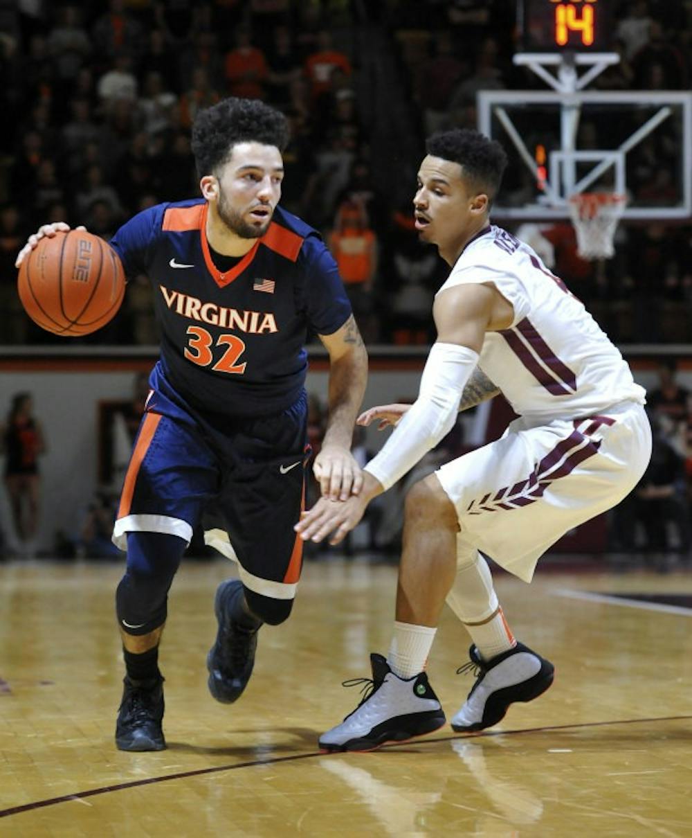 <p>London&nbsp;Perrantes led Virginia with 22 points after shooting 7-9 from beyond the arc. His seven threes Monday were a career high.</p>