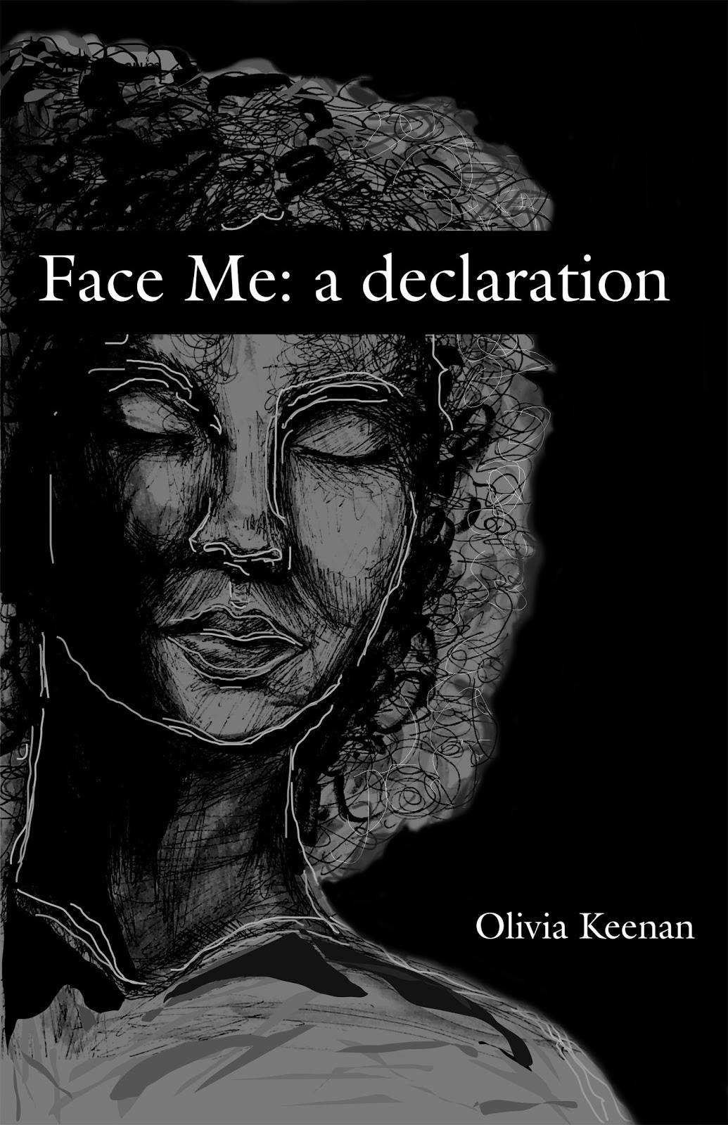 Second-year College student Caroline Weis designed the cover with Keenan to ensure that it reflected the real confrontation that comes with the command of "Face Me."