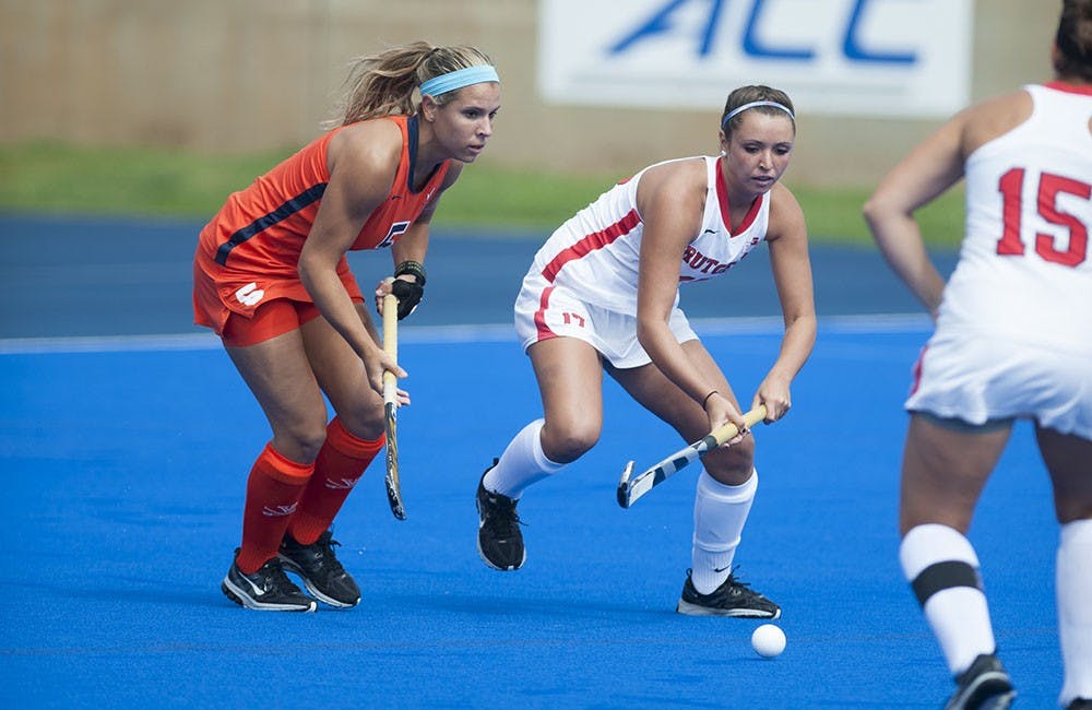 Sophomore striker Caleigh Foust tallied the game-winning goal in both of the Cavaliers' weekend wins. 