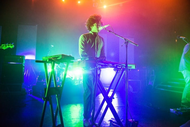 Toro y Moi performing at a show in Koko, Camden.