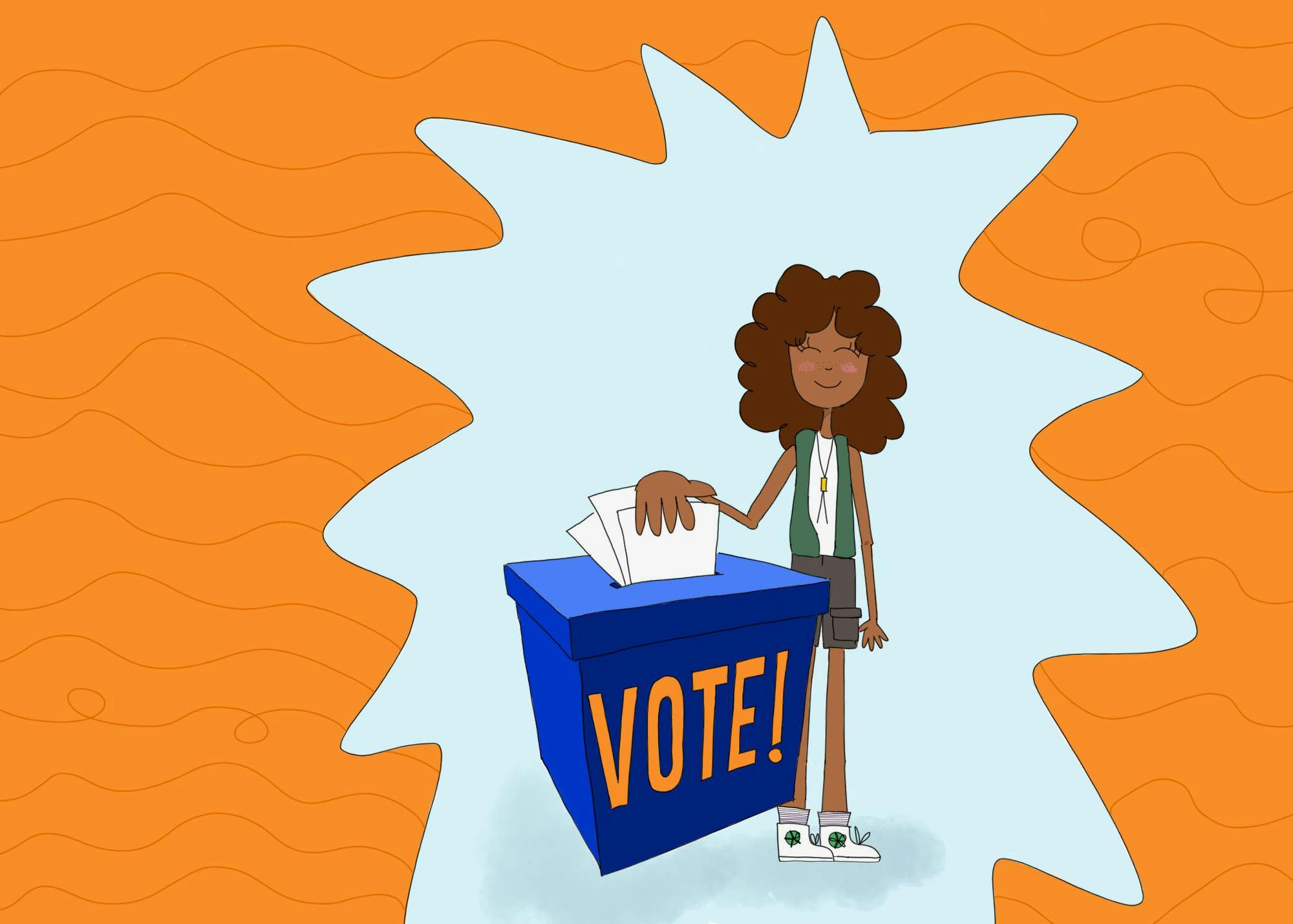 You have the ability to infuse your perspective into the electoral process by choosing to vote.