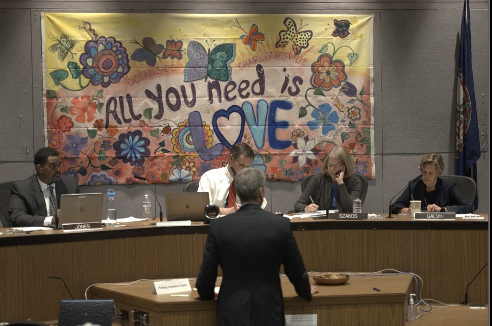 <p>Tim Heaphy addressing &nbsp;City Council at its recent meeting.</p>