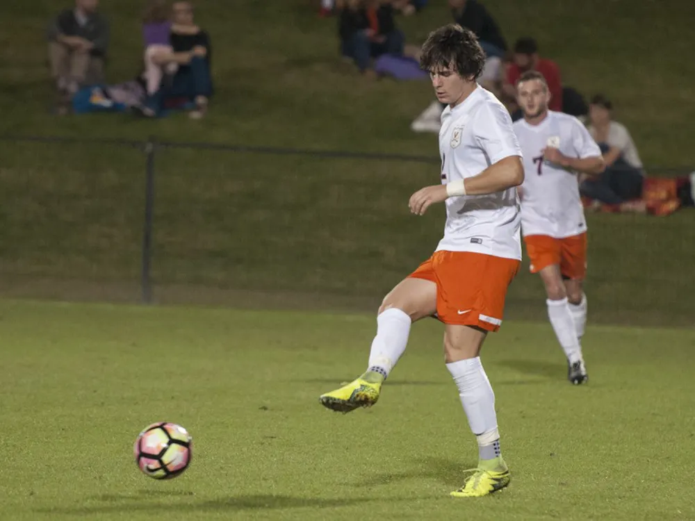 Virginia sophomore defender Sergi Nus and Virginia will face Duke Friday for the Cavaliers' senior day.