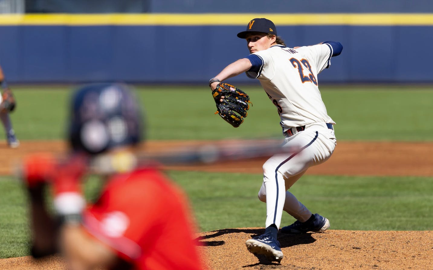 Paone struggled on the mound, and the bats did little to keep Virginia afloat.