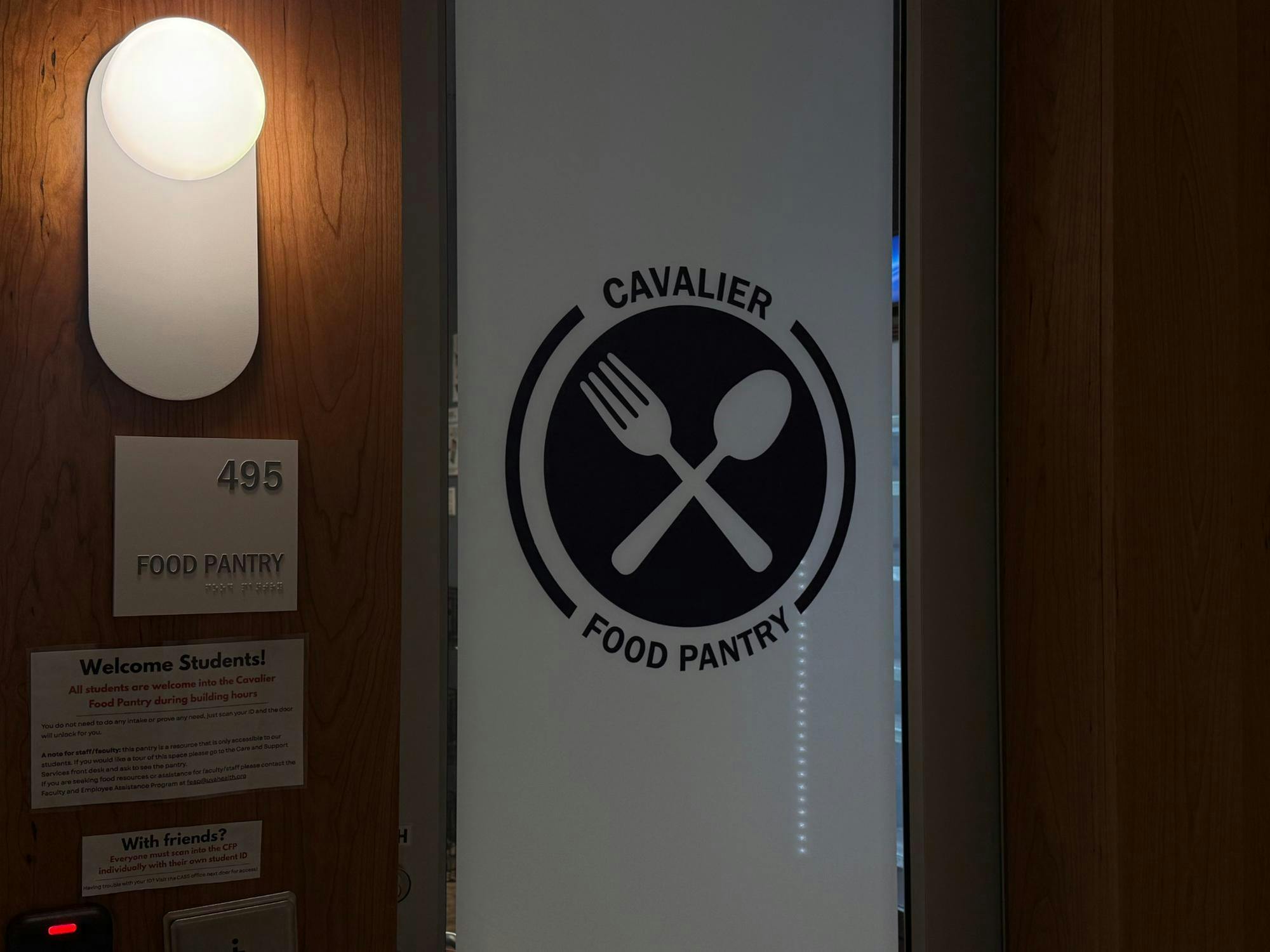 The Cavalier Food Pantry, photographed Feb. 3.