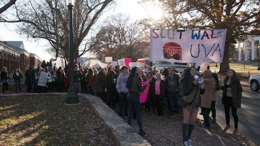 Following the release of Rolling Stone's article, 'A Rape On Campus,' students and faculty participated in a slut-walk. 