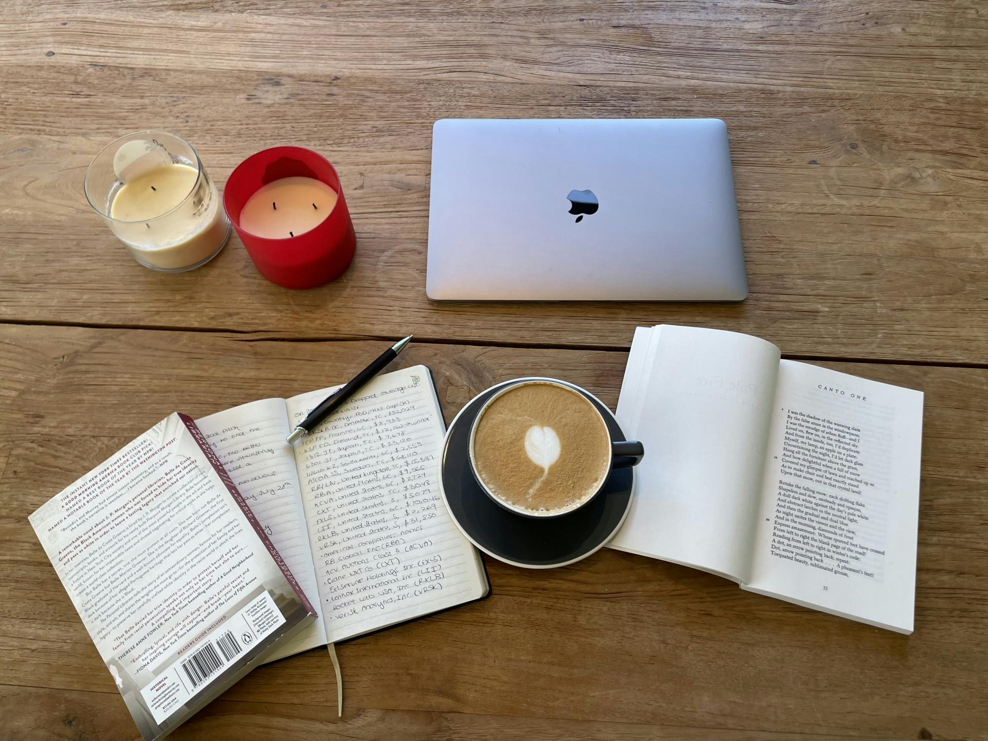 I’m typically an iced coffee enthusiast, but in autumn I make an exception — a hot coffee is a necessity as temperatures drop. Pair your steaming hot seasonal drink with your bookstore selection for ultimate fall vibes.