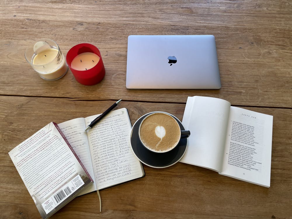 I’m typically an iced coffee enthusiast, but in autumn I make an exception — a hot coffee is a necessity as temperatures drop. Pair your steaming hot seasonal drink with your bookstore selection for ultimate fall vibes.