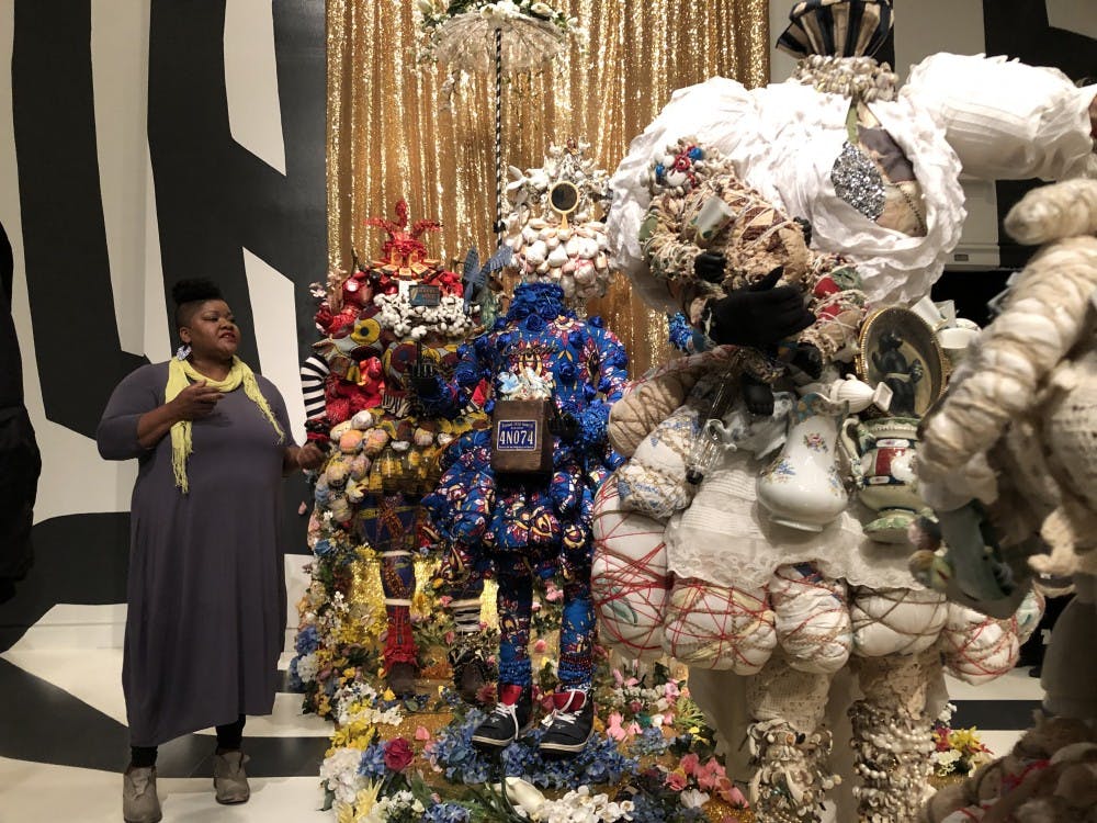 Vanessa German's installation, "sometimes.we.cannot.be.with.our.bodies." is on display at the Fralin through July 7.&nbsp;