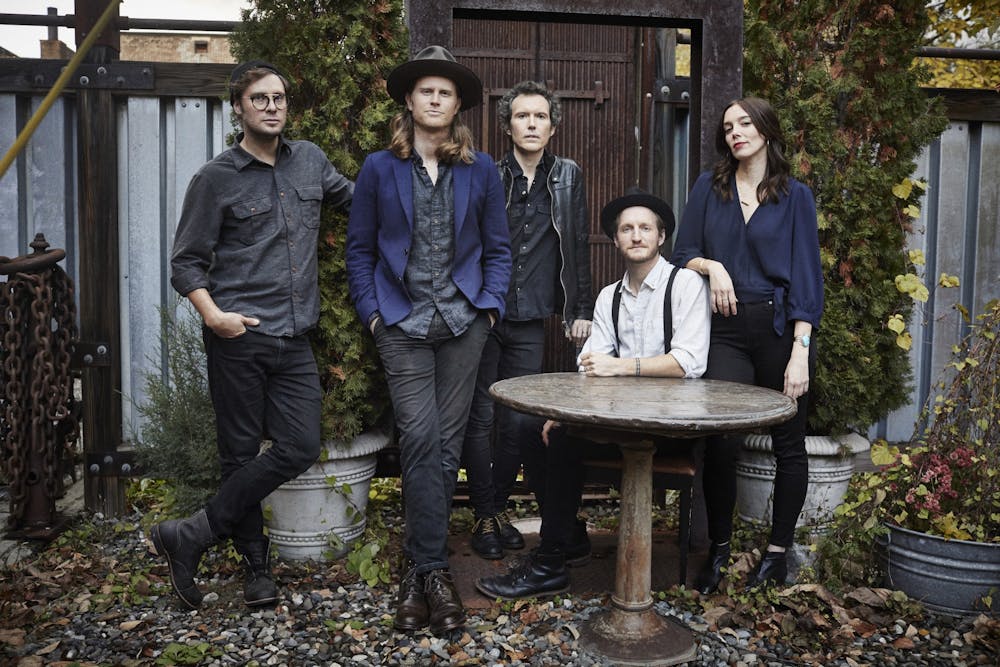 <p>The Lumineers performed an emotional show at JPJ on Saturday.</p>
