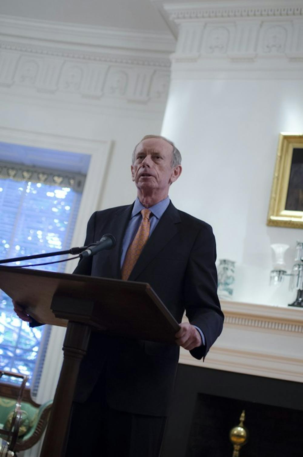 	<p>Patrick D. Hogan was announced as the new Executive Vice President/Chief Operations Officer of the University of Virginia on Friday morning, October 19</p>