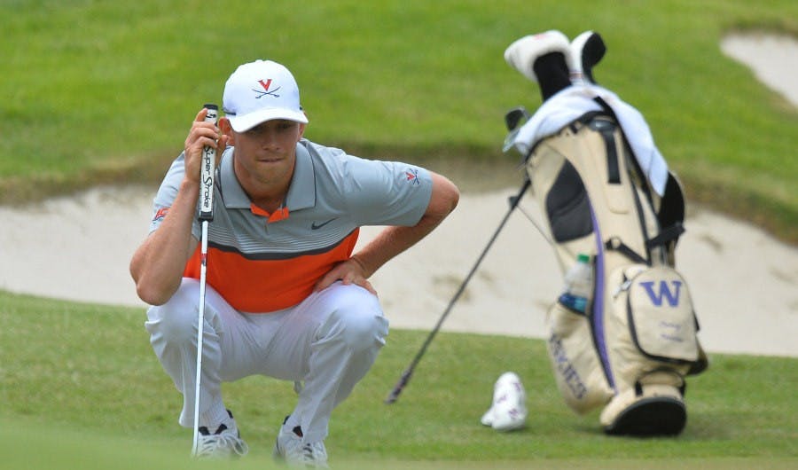 Teams participate in the 2016 NCAA Men's Golf Franklin Regional at Vanderbilt Legends Club on Monday, May 16, 2016 in Franklin, Tennessee.