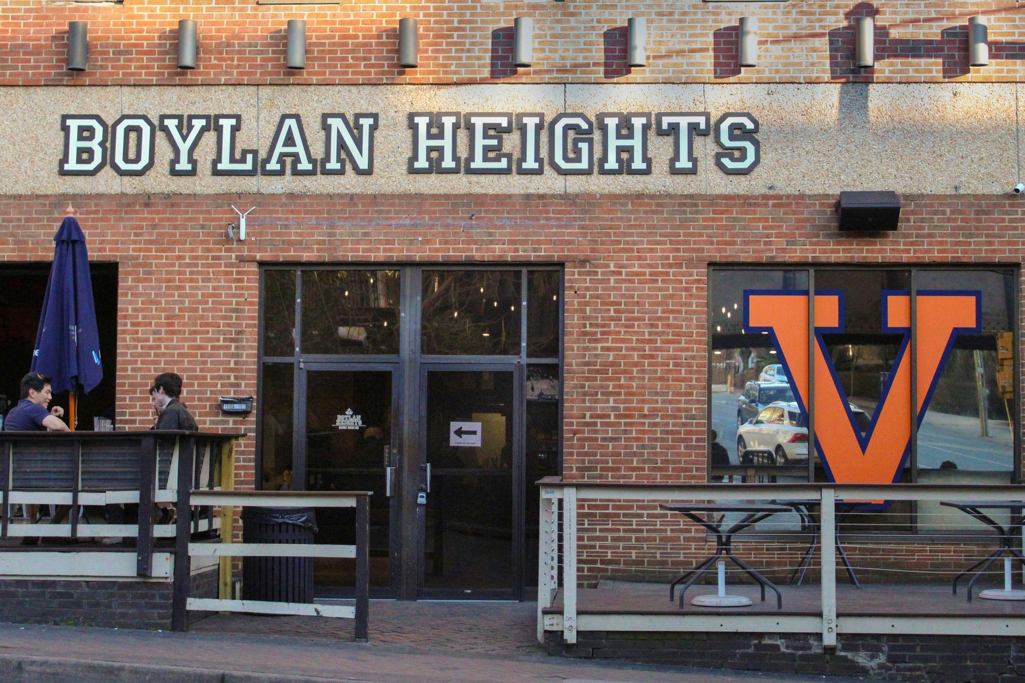 As part-restaurant, part-sports bar, Boylan draws students and Charlottesville locals to experience its University-themed menu and abundance of TVs placed around its two floors, especially on game days.