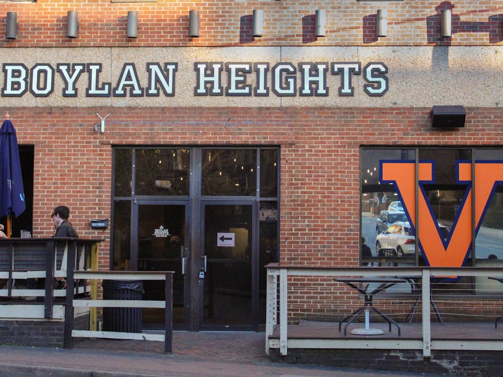Boylan draws students and Charlottesville locals to experience its University-themed menu and abundance of TVs placed across two floors.