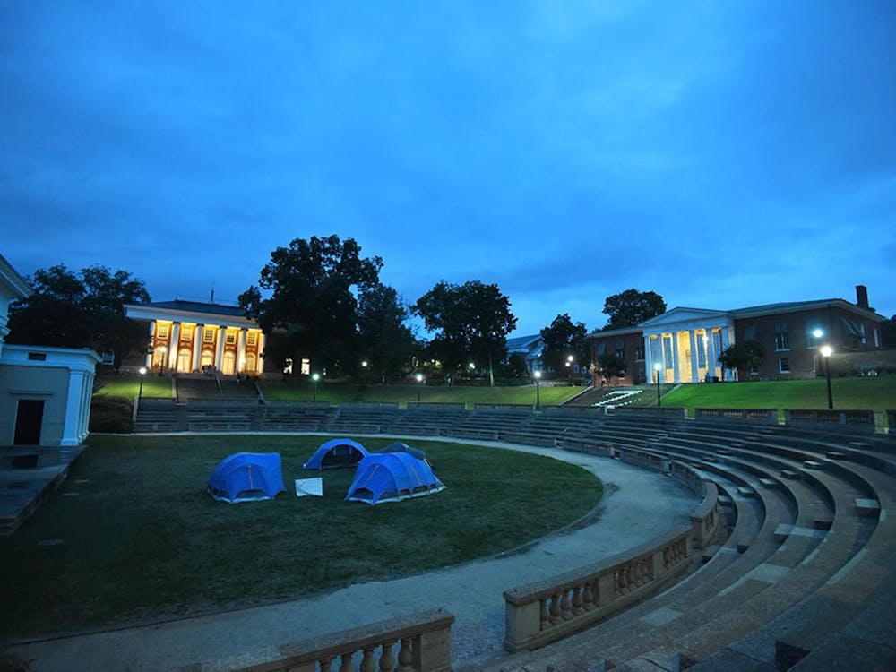 Students will sleep in tents in the Amphitheater Sept. 27-29 as part of the Jewish Social Justice Council’s tenth annual Sleep-Out for the Homeless, hoping to raise awareness of the homelessness problem in Charlottesville and to gather funds to address it.