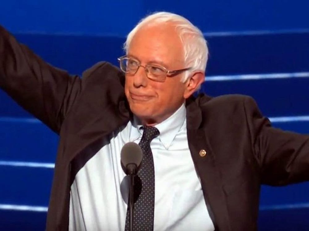 Sen. Bernie Sanders, I-Vt., says “It is not good enough for somebody to say, ‘I’m a woman, vote for me,’” so we must abandon womanhood and identity altogether. 