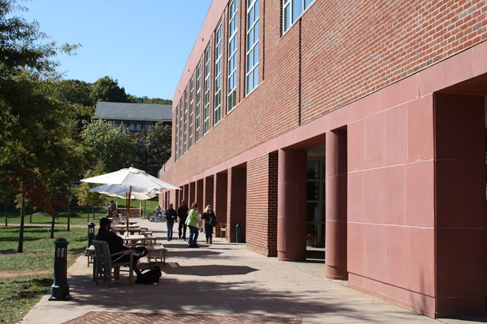 	<p>Observatory Hill Dining Hall contains the O&#8217;Hill Forum. </p>