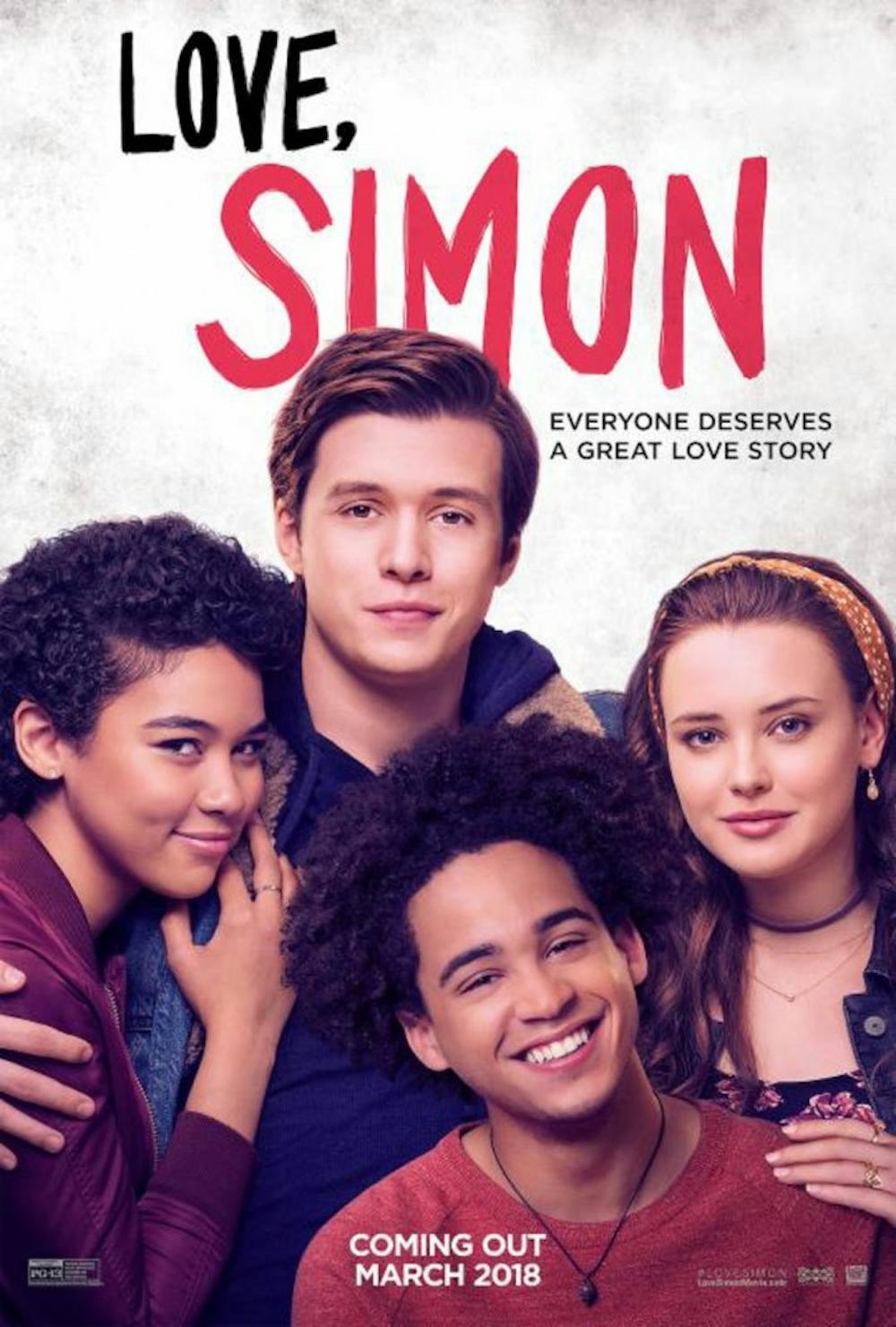 <p>"Love, Simon" stars Nick Robinson as a gay teen struggling to decide whether or not he should keep his sexuality a secret.&nbsp;</p>