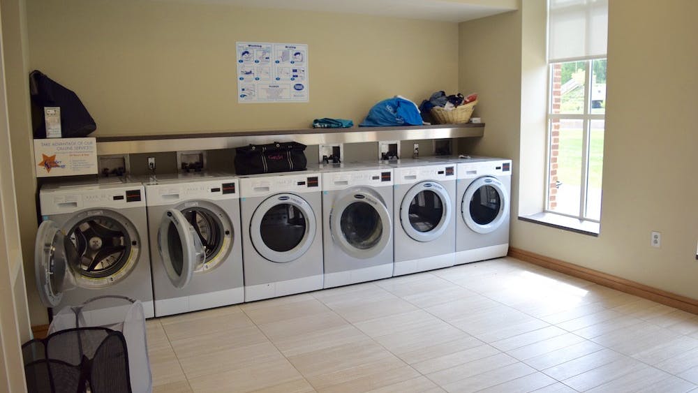 Students currently pay $1.50 per machine to do their laundry on-Grounds.