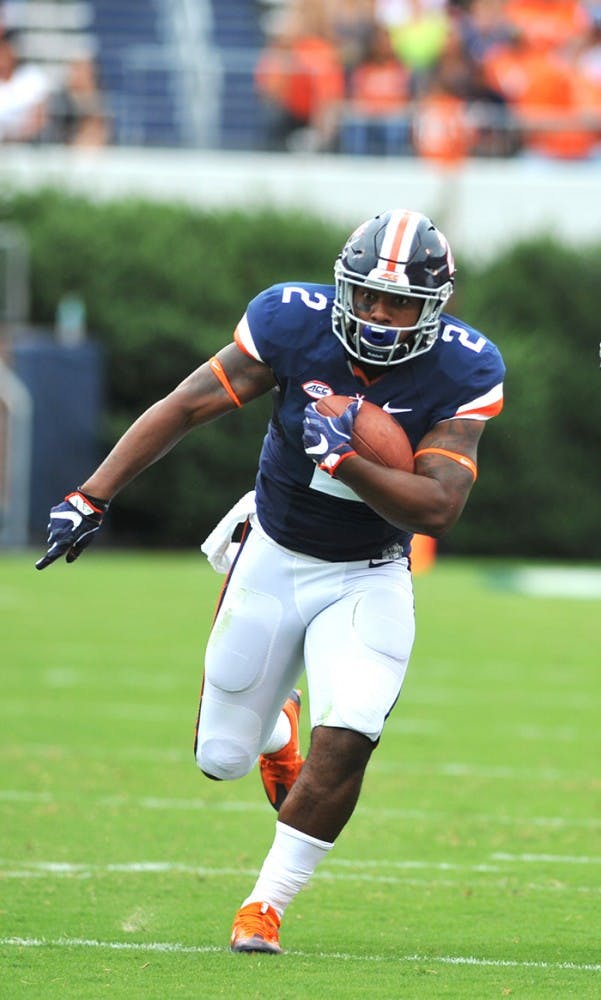 Senior big back Albert Reid contributed a touchdown and a career high 126 yards against Oregon.