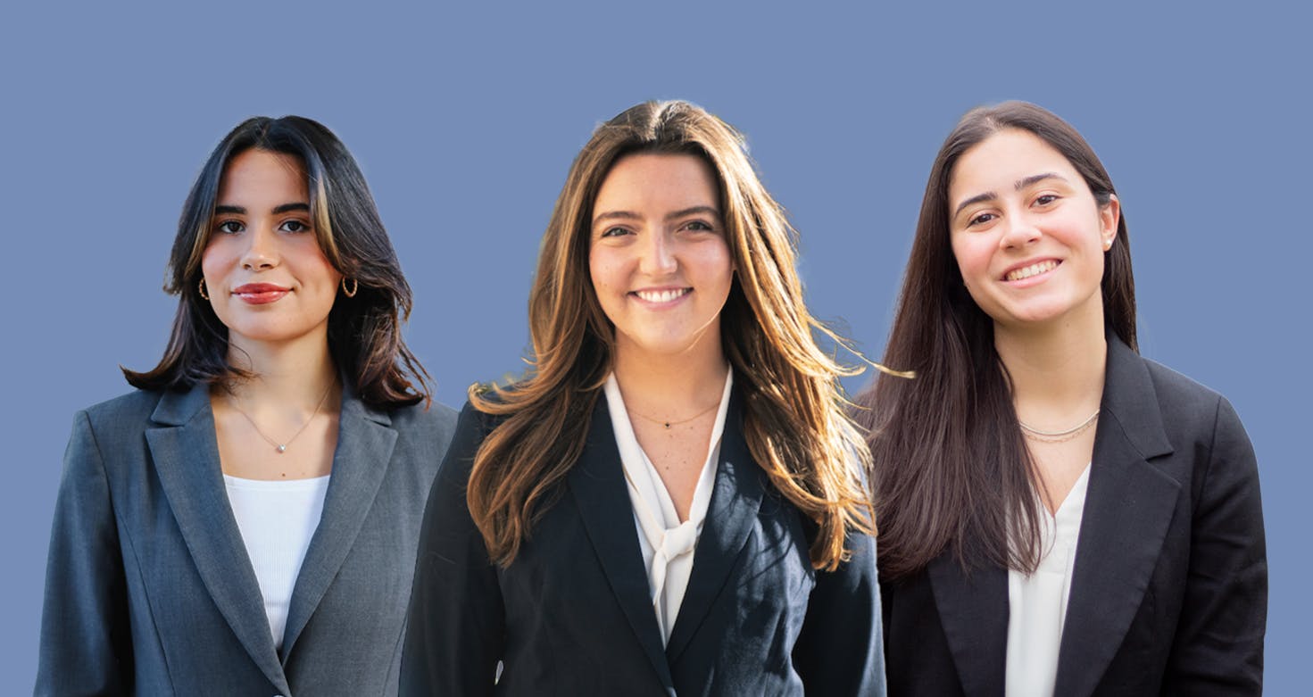 Harper Jones, Valentina Gonzalez and Laura Howard, heading the UJC, Student Council and the Honor Committee, respectively, credited their predecessors and mentors for influencing their leadership styles and said that this term’s all-female representation still has room for growth.