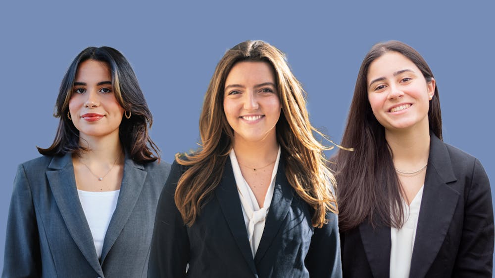 Harper Jones, Valentina Gonzalez and Laura Howard, heading the UJC, Student Council and the Honor Committee, respectively, credited their predecessors and mentors for influencing their leadership styles and said that this term’s all-female representation still has room for growth.