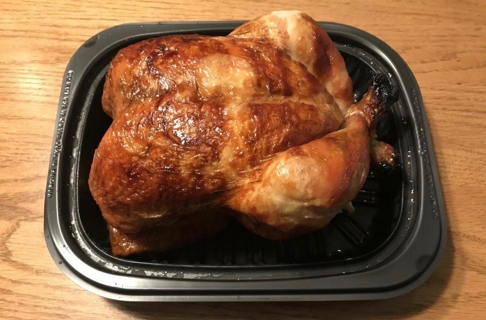 At only around $5, rotisserie chickens can provide the foundation for many meals at a low price.&nbsp;