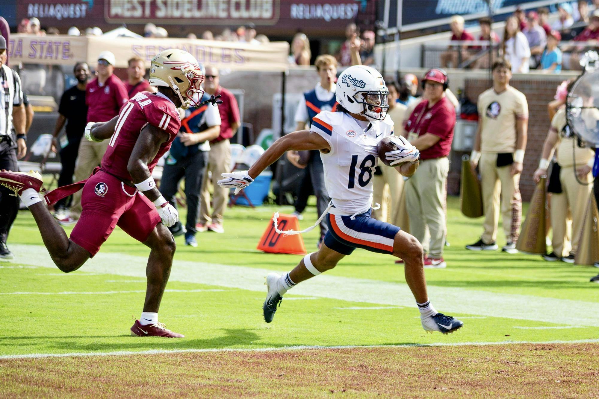 Despite an early touchdown, Virginia's offense looked uninspired at best in Tallahassee