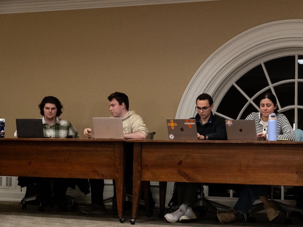 Honor Committee members photographed at their meeting Feb. 1, 2026.