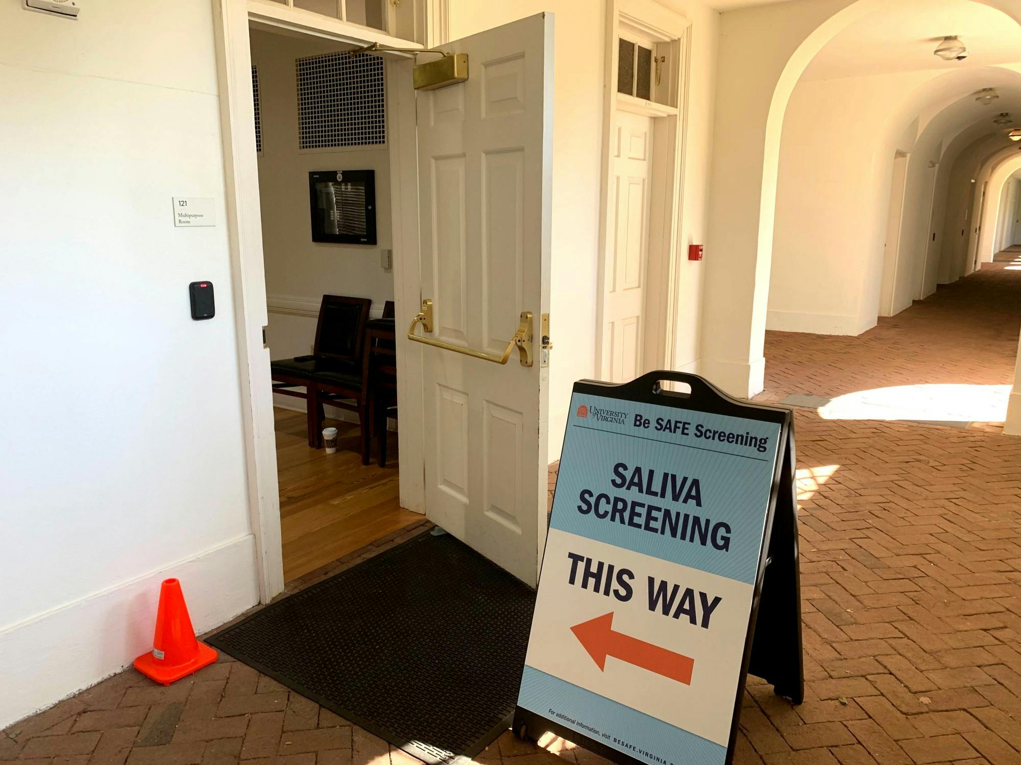 The saliva testing program is primarily intended to catch and stop potential outbreaks in the community through identification of asymptomatic carriers
