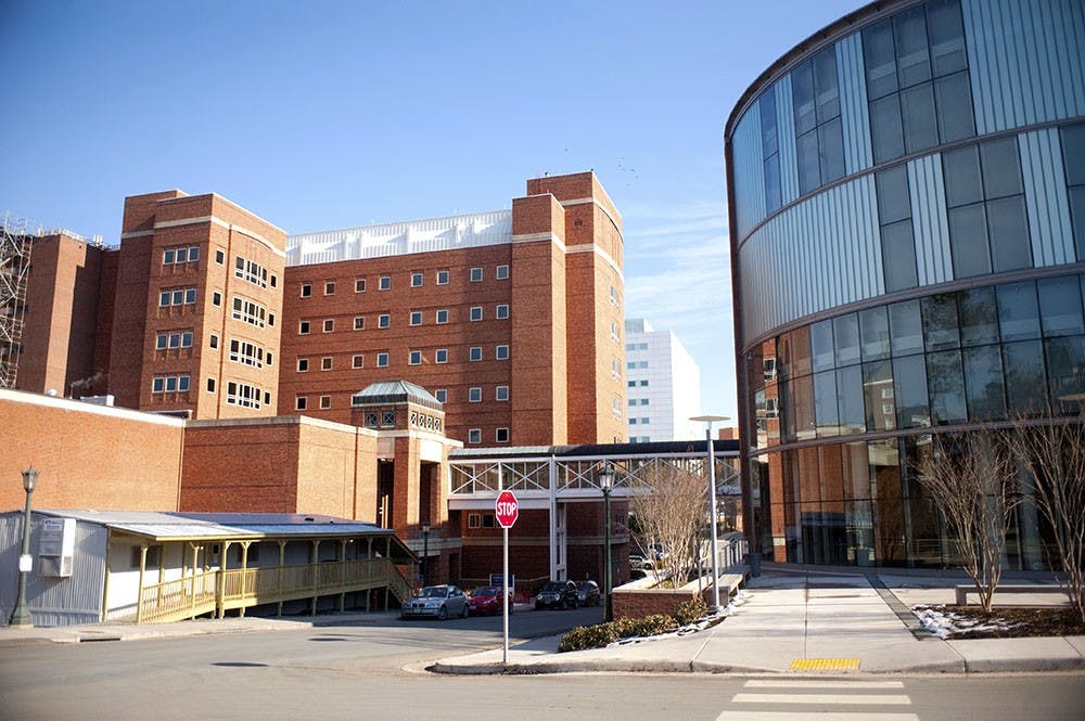 	<p>The University of Virginia Medical Center</p>