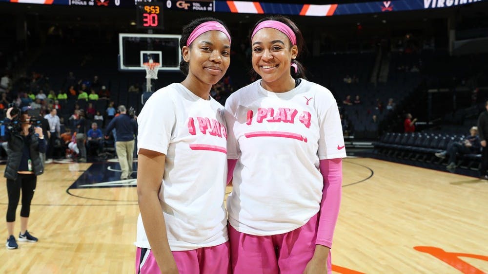 Senior forward Moné Jones and junior forward Shakyna Payne were honored in a pregame ceremony Sunday.