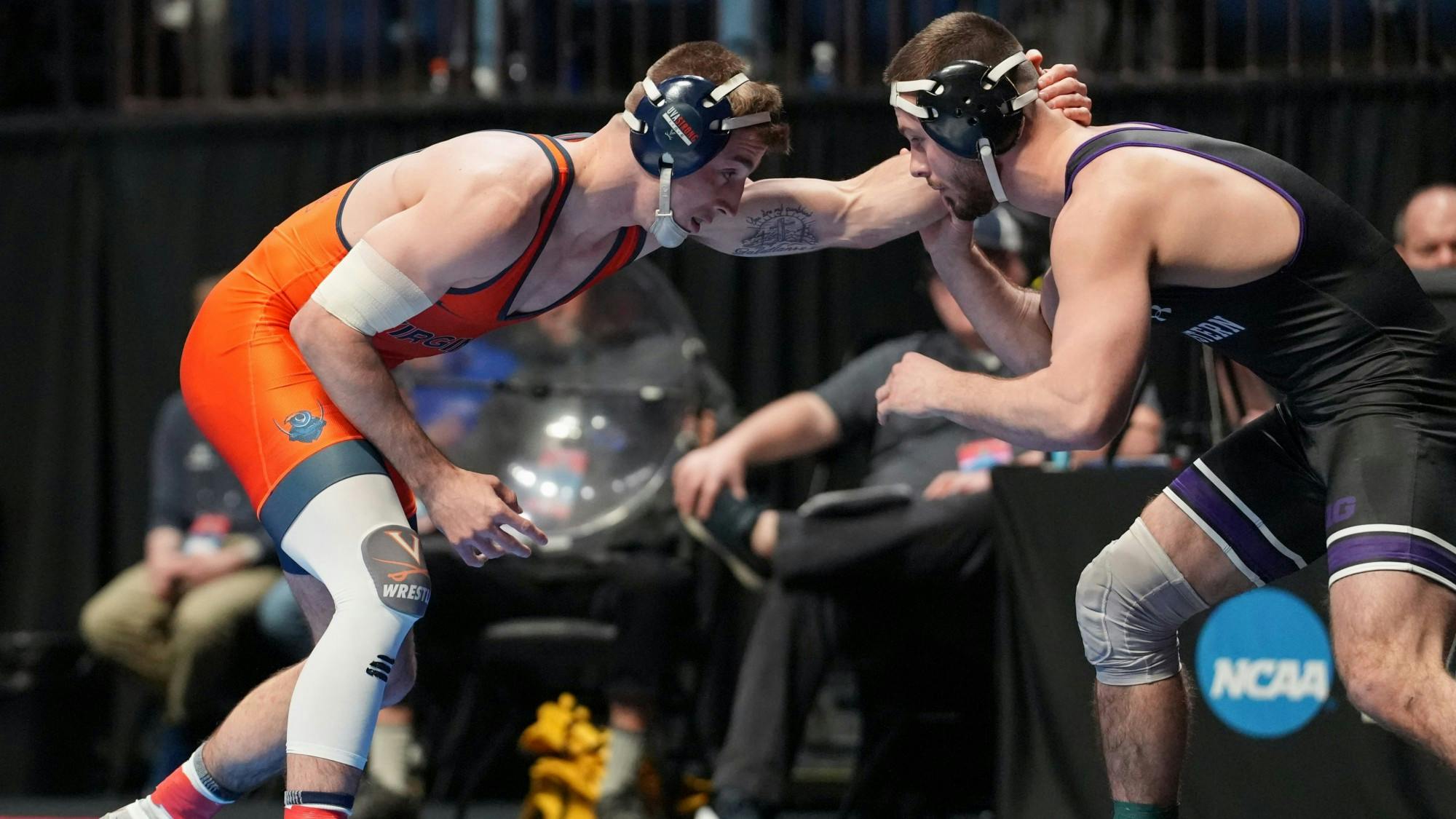 McCoy had the best winning percentage in 2022-23 of any attached wrestler.