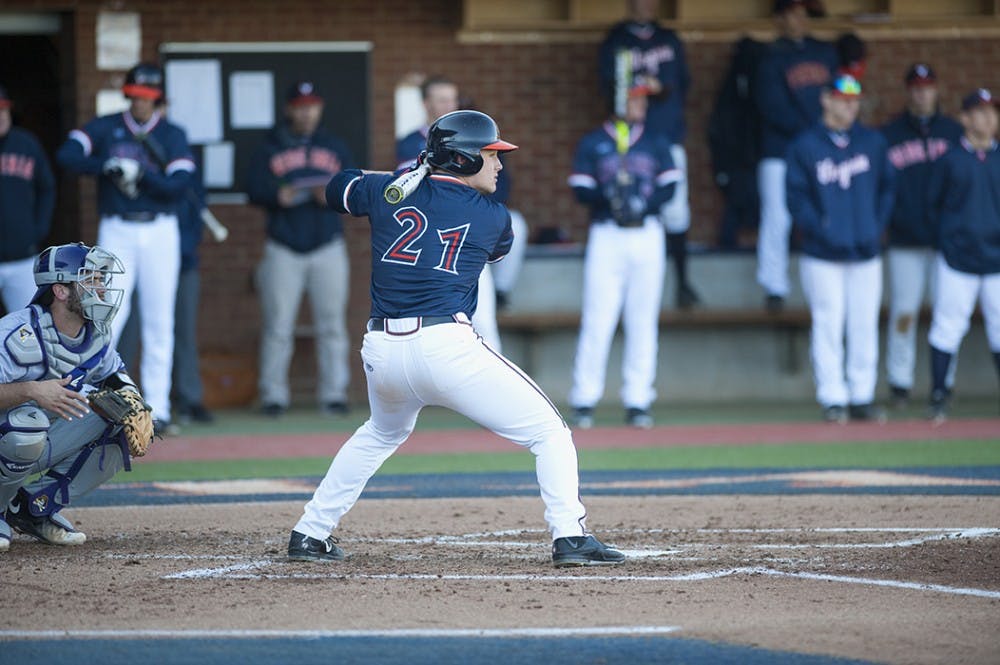 Junior Matt Thaiss leads Virginia into a crucial three-game series against top-ranked Miami.