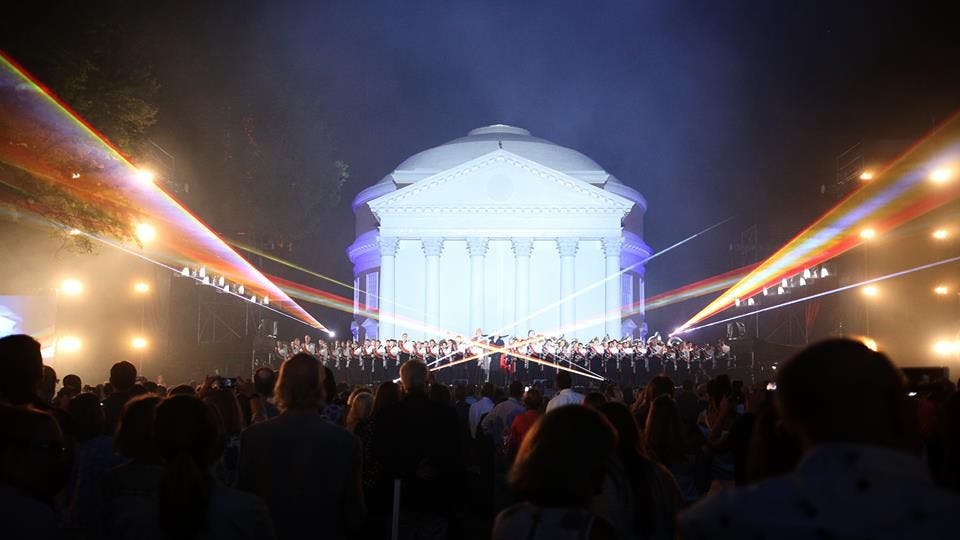 Roughly 350 pounds of compost was collected during the Bicentennial Launch event.