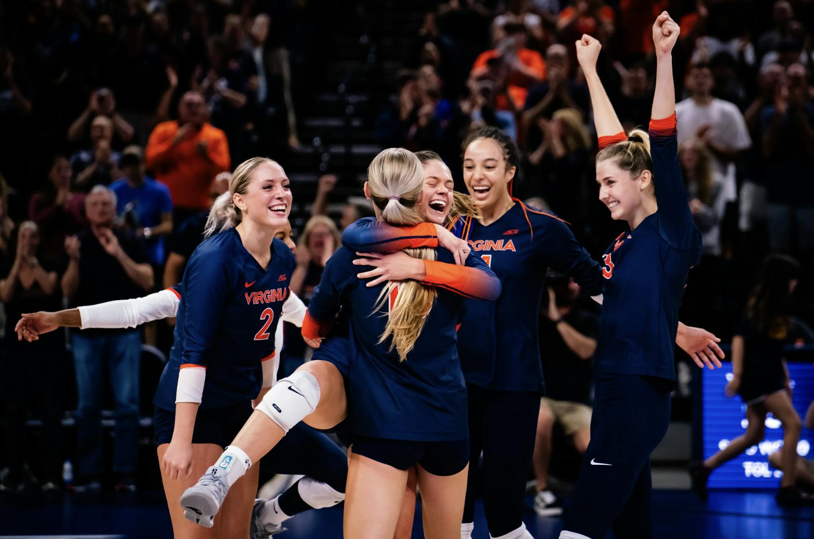 The Cavaliers have won nine consecutive sets dating back to their Oct. 4 match against Florida State.