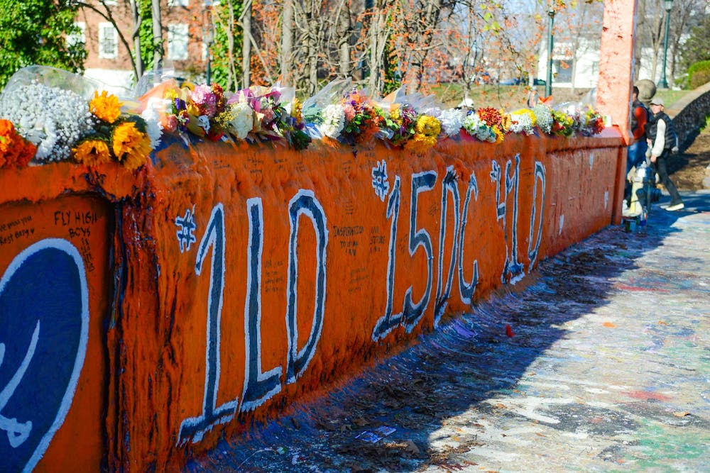 Lavel Davis Jr., Devin Chandler and D'Sean Perry celebrated on Beta Bridge.